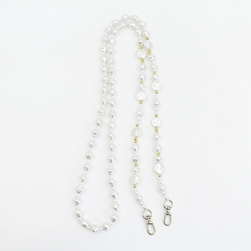 Pearl-Embellished Eyewear Chain Stornfield