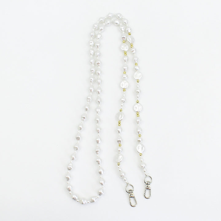 Pearl-Embellished Eyewear Chain Stornfield