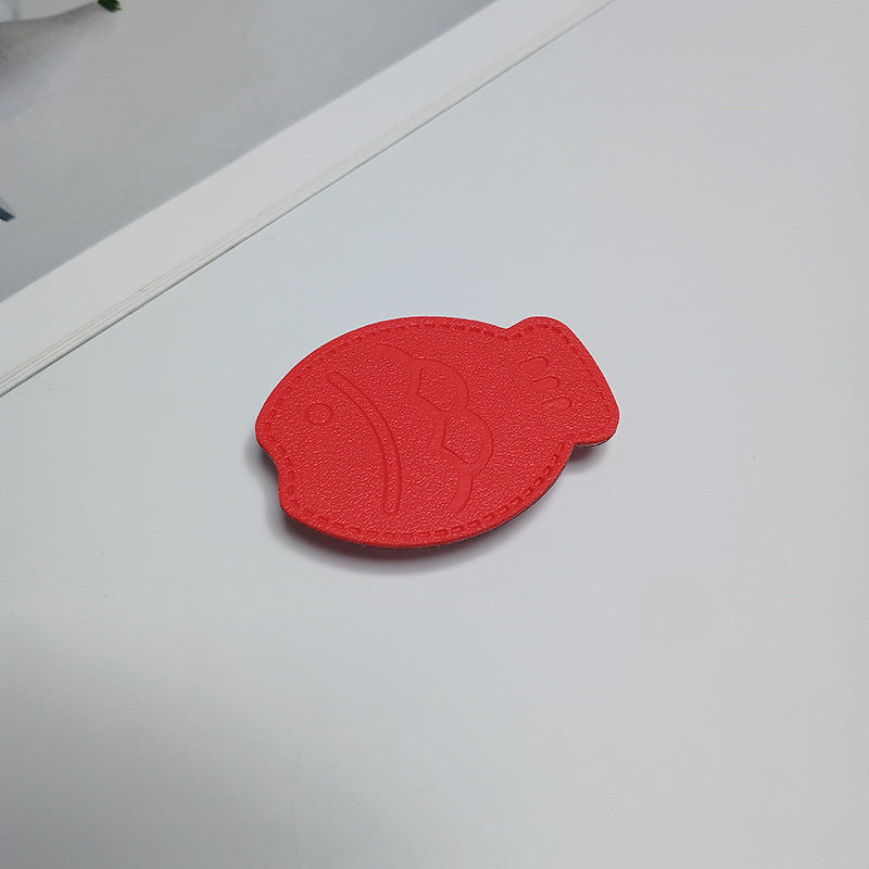 Fish-Shaped Leather Phone Holder Stornfield