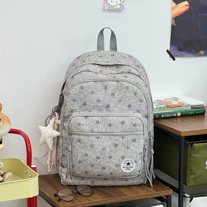 Star-Embellished Casual Backpack Stornfield