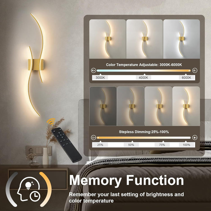 Contemporary LED Wall Sconce