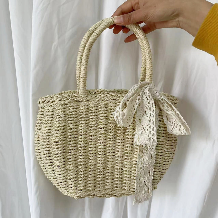 Handmade straw handbag Stornfield