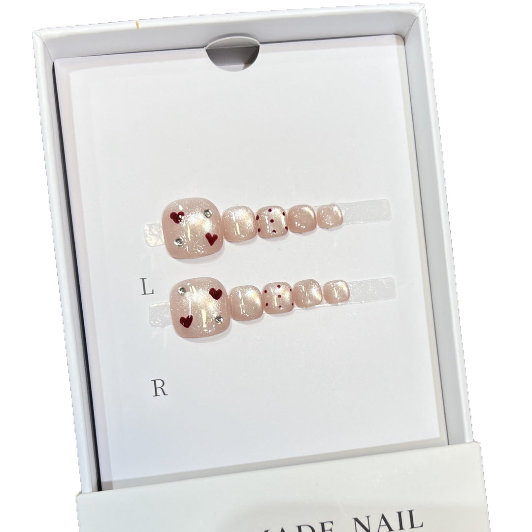 Decorative Heart Nail Art Set Stornfield