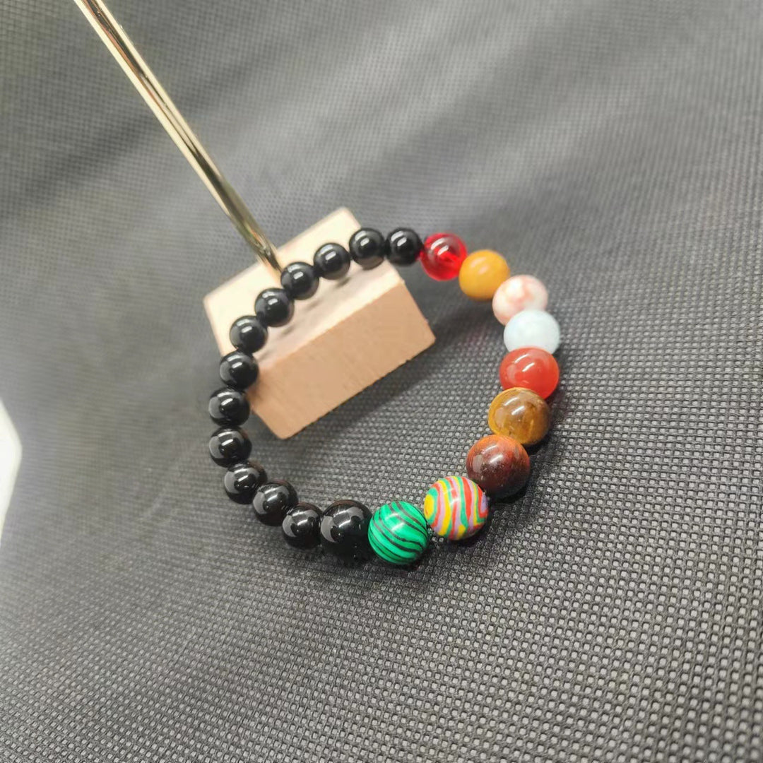 Colorful bracelet with natural stones Stornfield