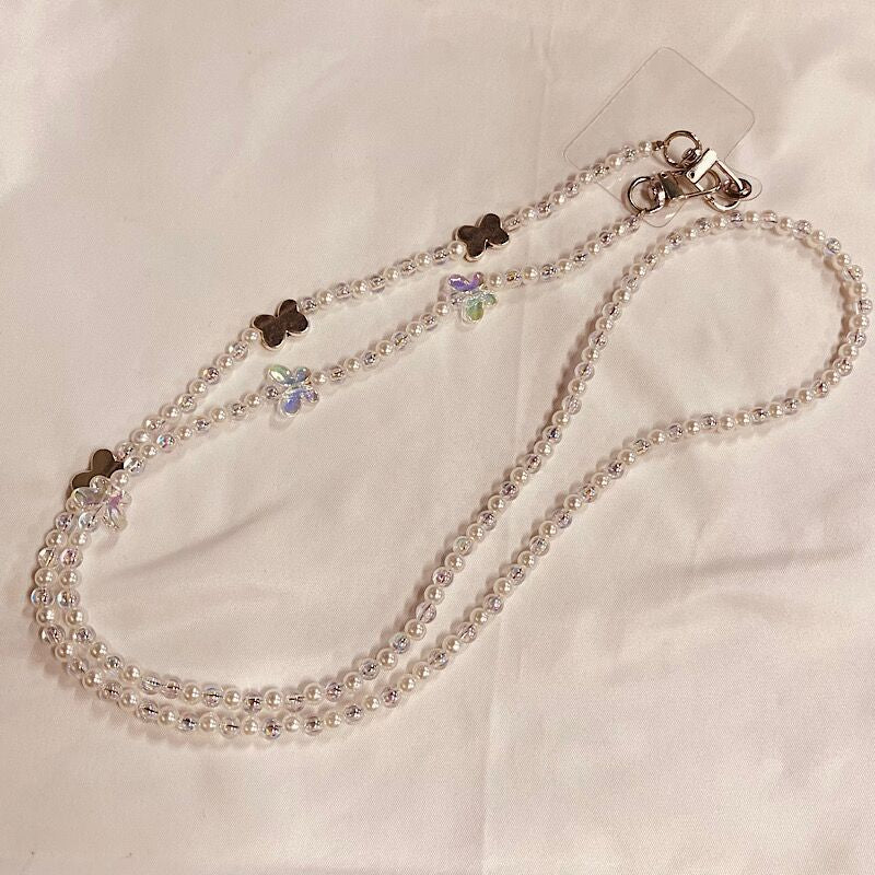 Elegant Beaded Charm Eyewear Holder Stornfield