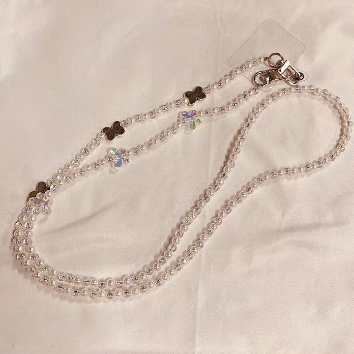 Elegant Beaded Charm Eyewear Holder Stornfield
