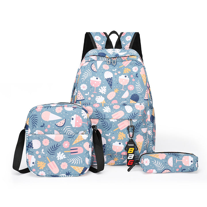 Backpack set with practical shoulder bag and pencil case Stornfield