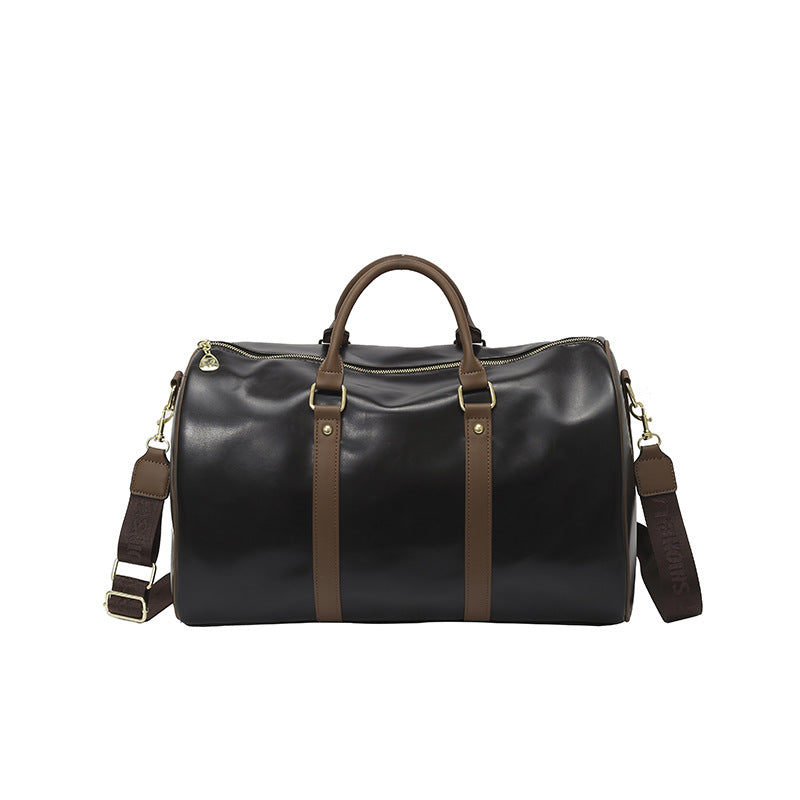 Premium Leather Travel Duffle Bag Stornfield