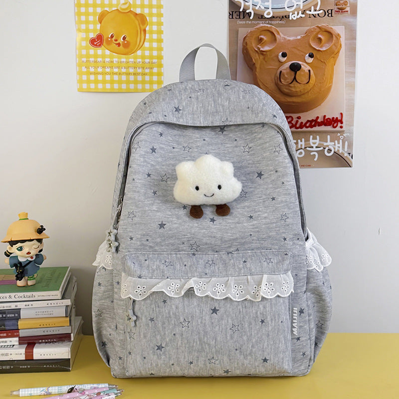 Fun and Playful Cloud Character Backpack Stornfield