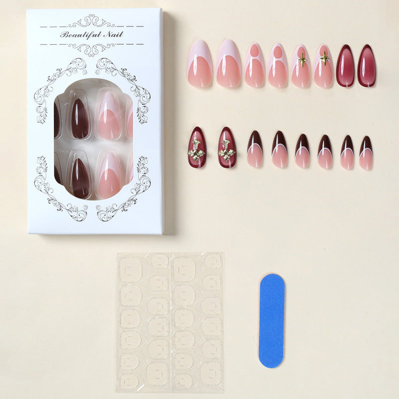 Artistic Multi-Design Press-On Nails