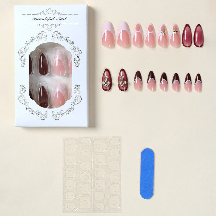 Artistic Multi-Design Press-On Nails