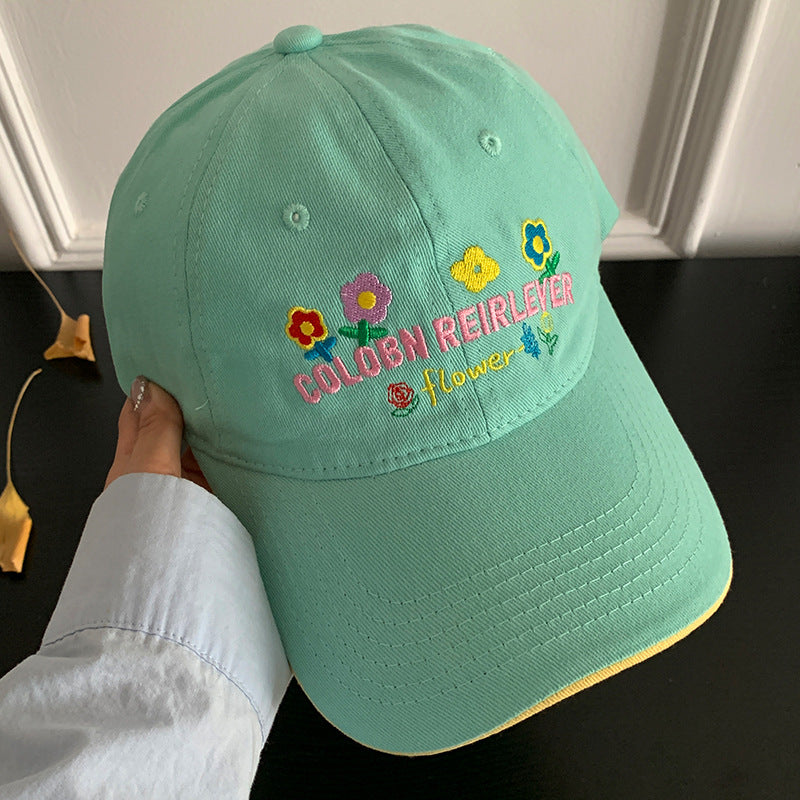 Women's Floral Embroidered Adjustable Cap Stornfield