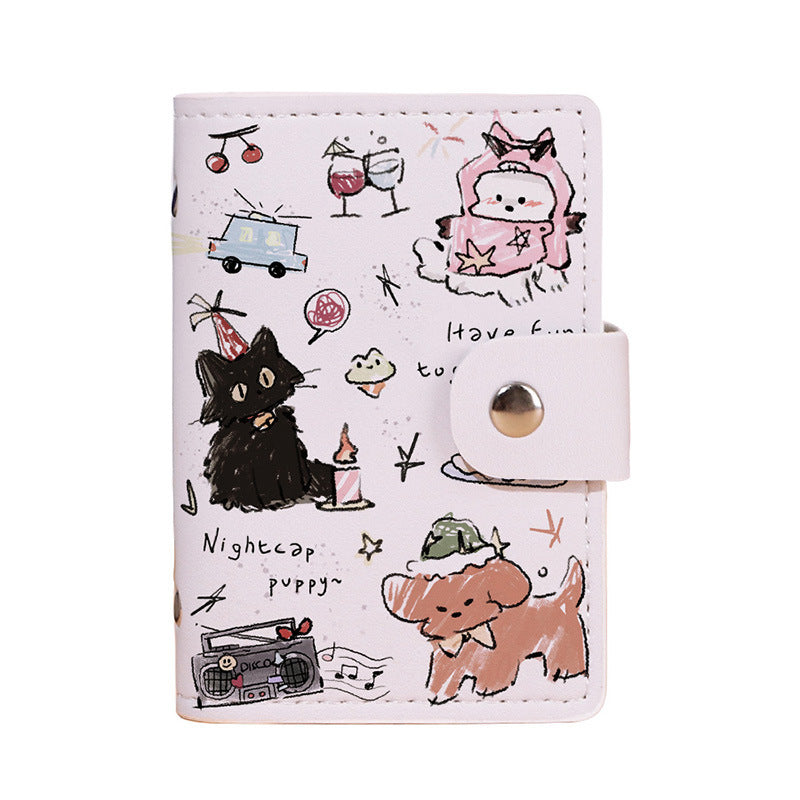 Cute Cartoon Cat-Themed Passport Holder Stornfield