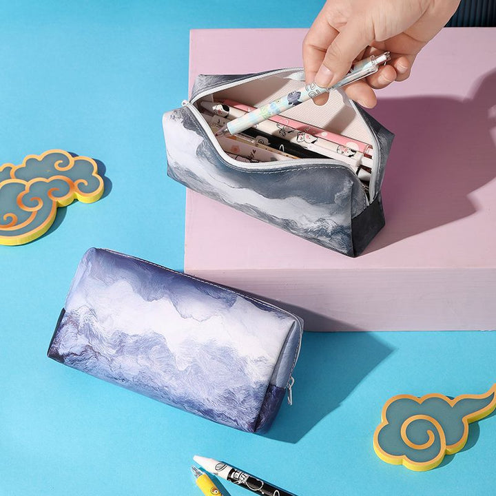 Artistic Watercolor Print Pencil Case Stornfield