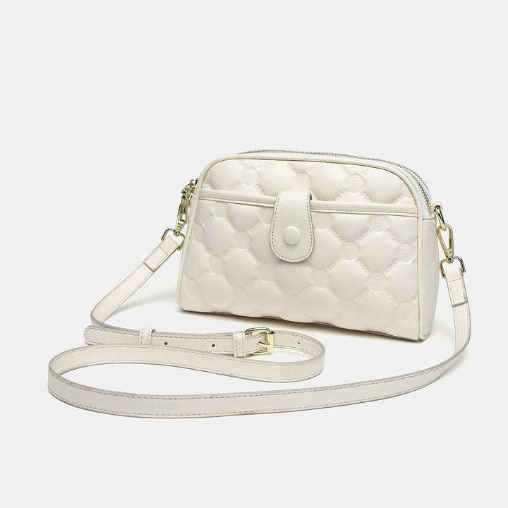 Versatile Crossbody Bag with Detachable Strap