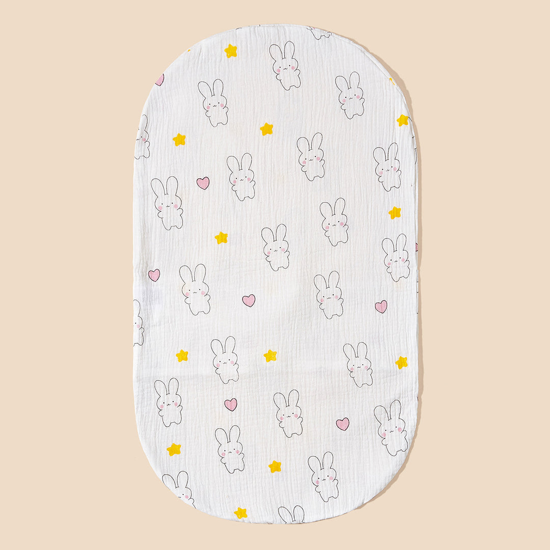Cotton Muslin Crib Mattress Protector Stornfield