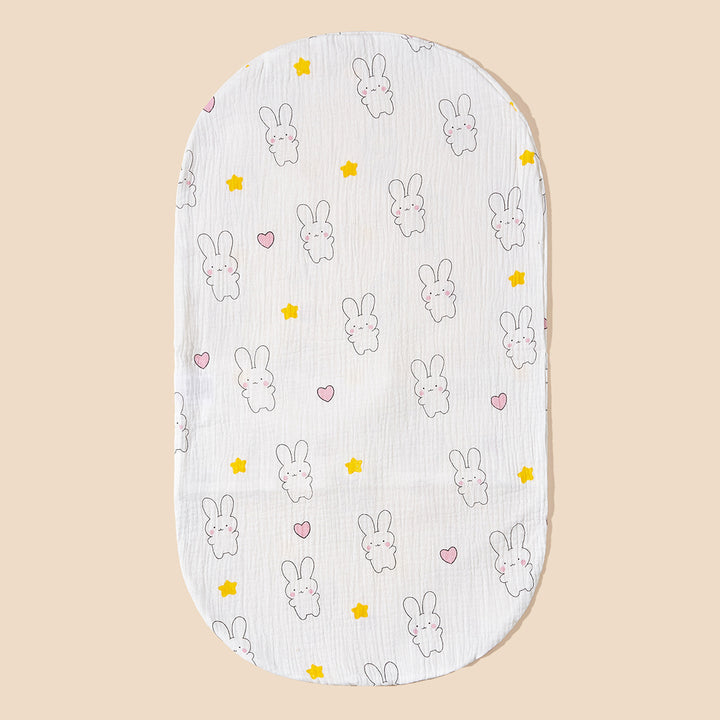 Cotton Muslin Crib Mattress Protector Stornfield