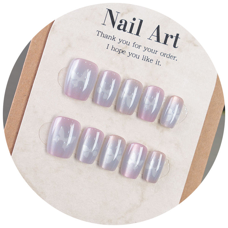 Stylish Press-On Nail Art Set Stornfield