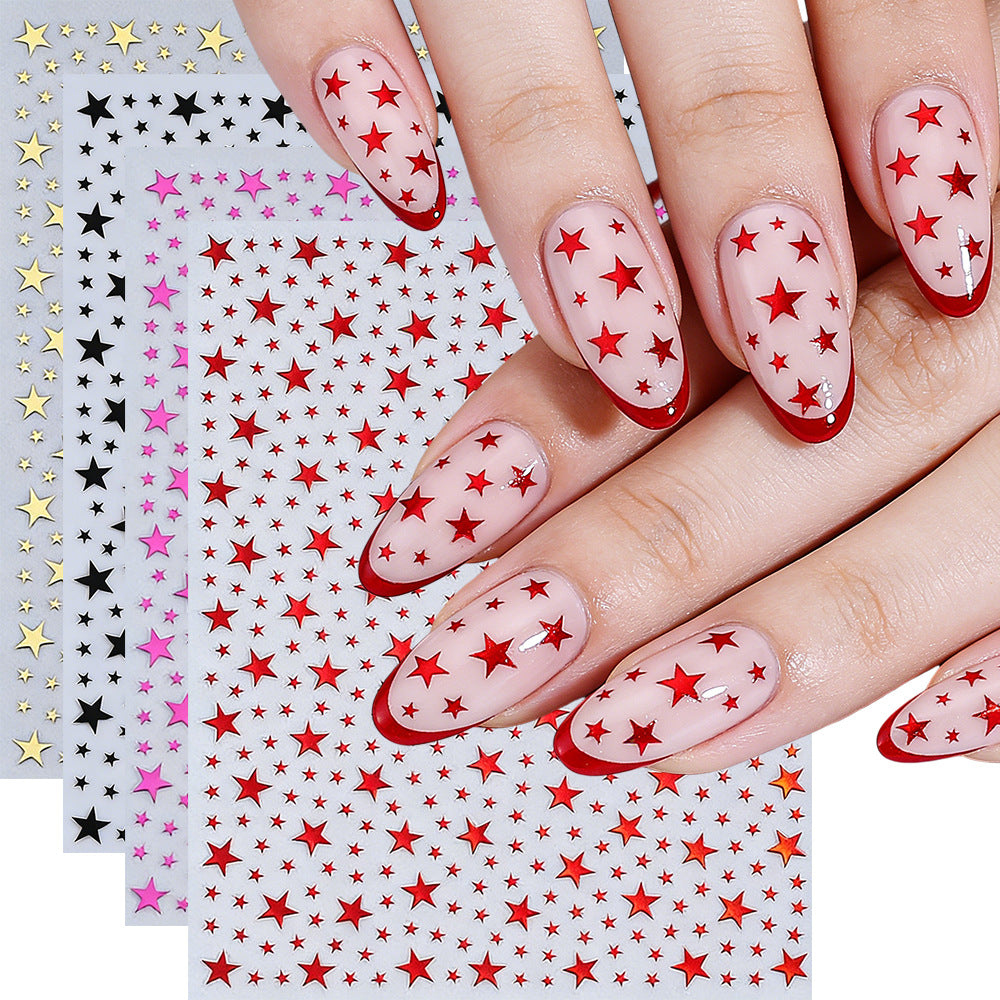 Star-Themed Nail Art Decal Set