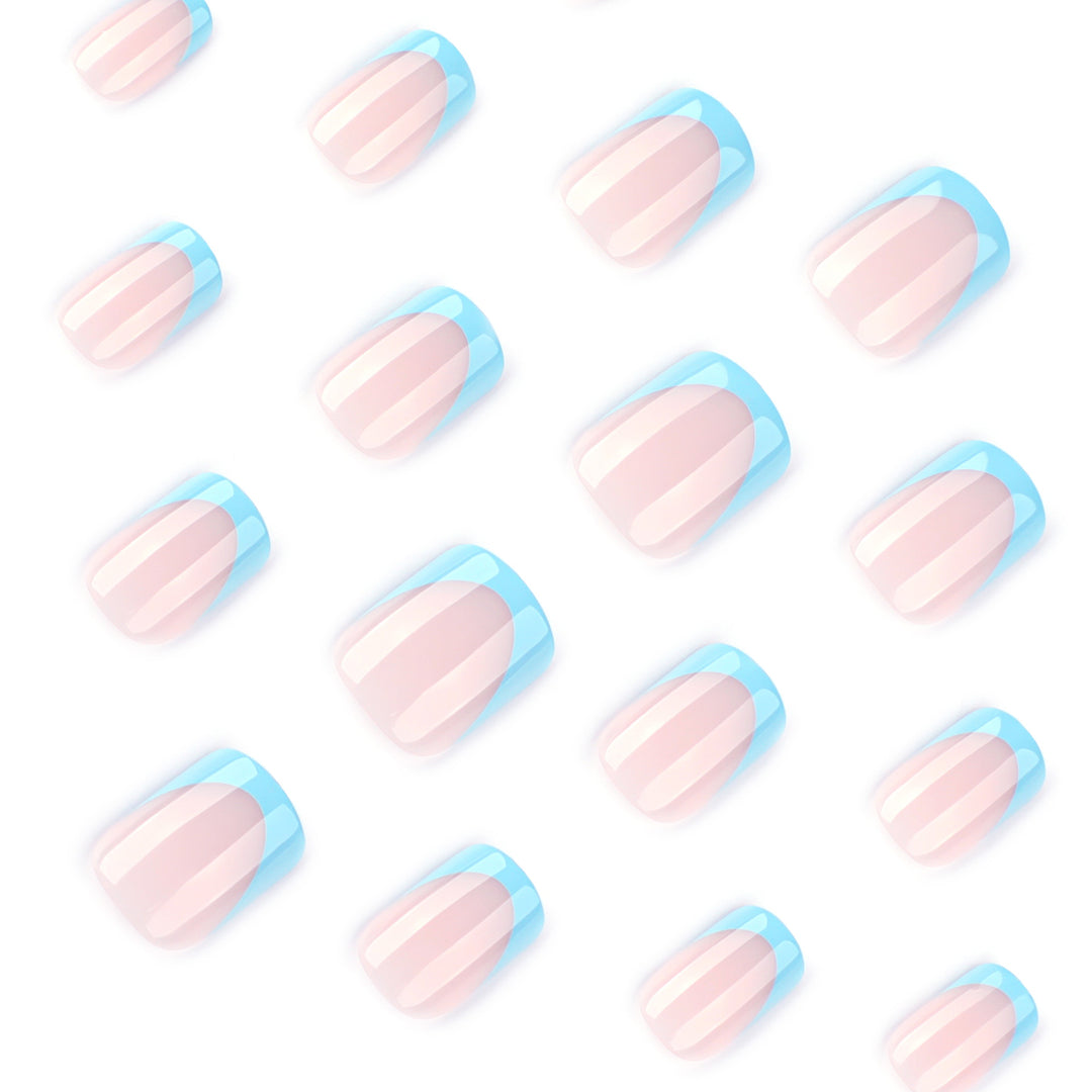 Elegant Manicure Artificial Nails with Pastel Colors Stornfield