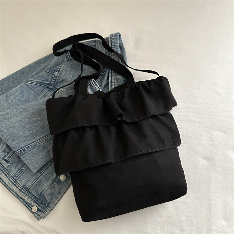 Chic Ruffled Tote Bag Stornfield