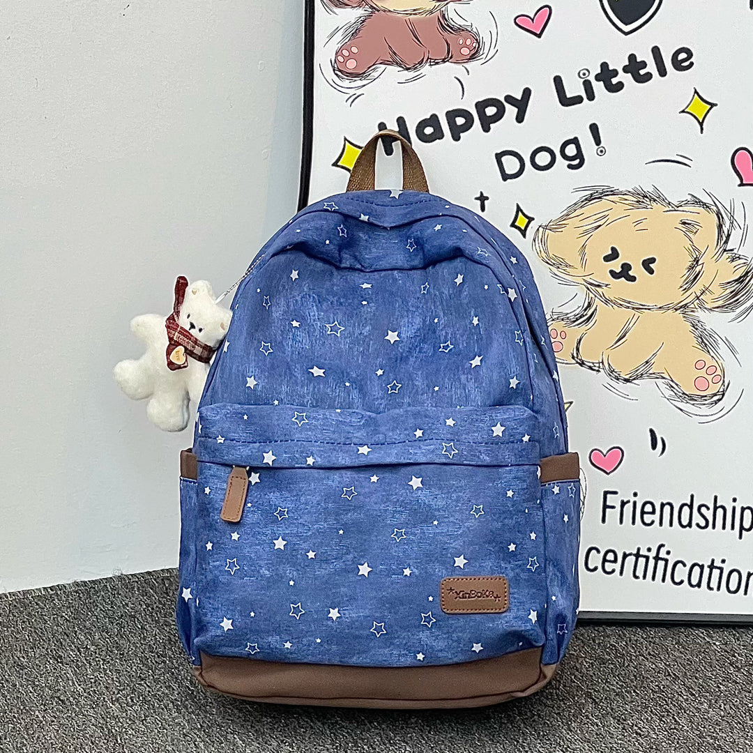 Star-Patterned Casual Backpack Stornfield 1791204559