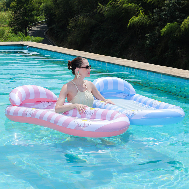 Unisex Inflatable Sun Seat with Mesh Bottom Stornfield