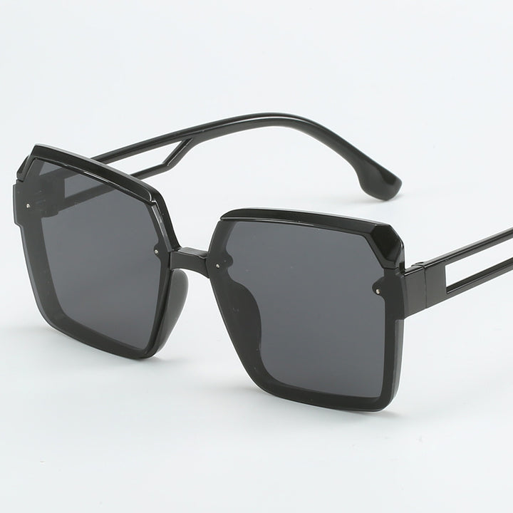 Ladies fashionable square sunglasses with filigree design Stornfield