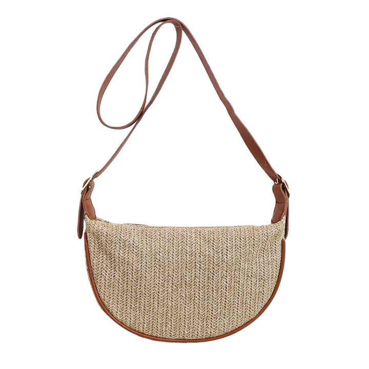 Vintage-Inspired Woven Crossbody Bag Stornfield