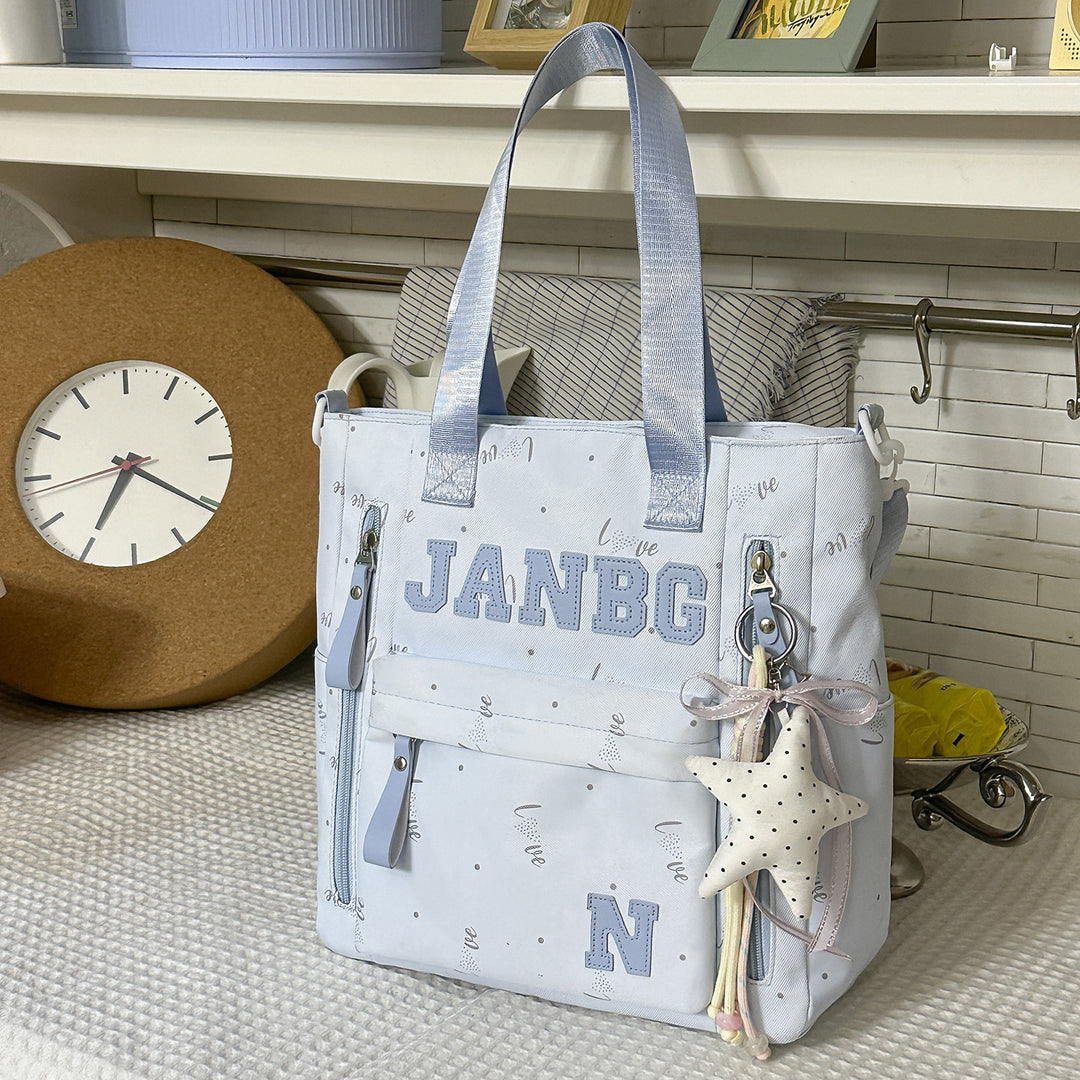 Stylish Non-Transparent Fabric Backpack Stornfield
