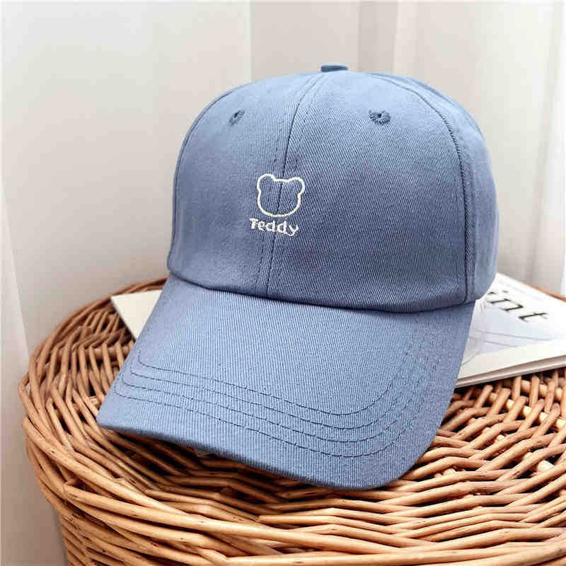 Women's Playful Teddy Bear Embroidered Baseball Cap Stornfield