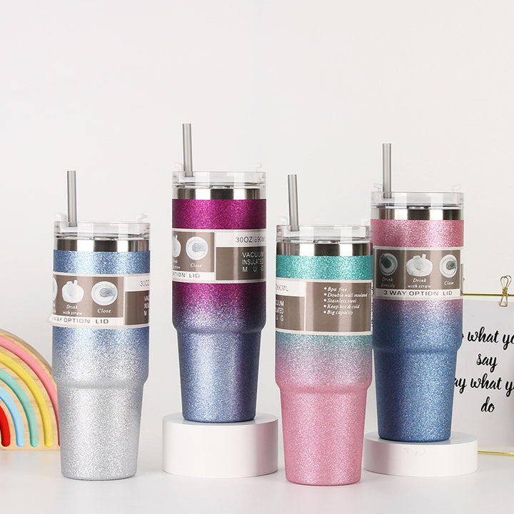 Women's drinking cup with vacuum insulation and practical lid Stornfield