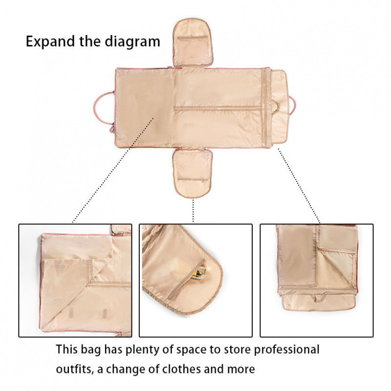 Elegant travel and sports bag with durable material and versatile compartments Stornfield