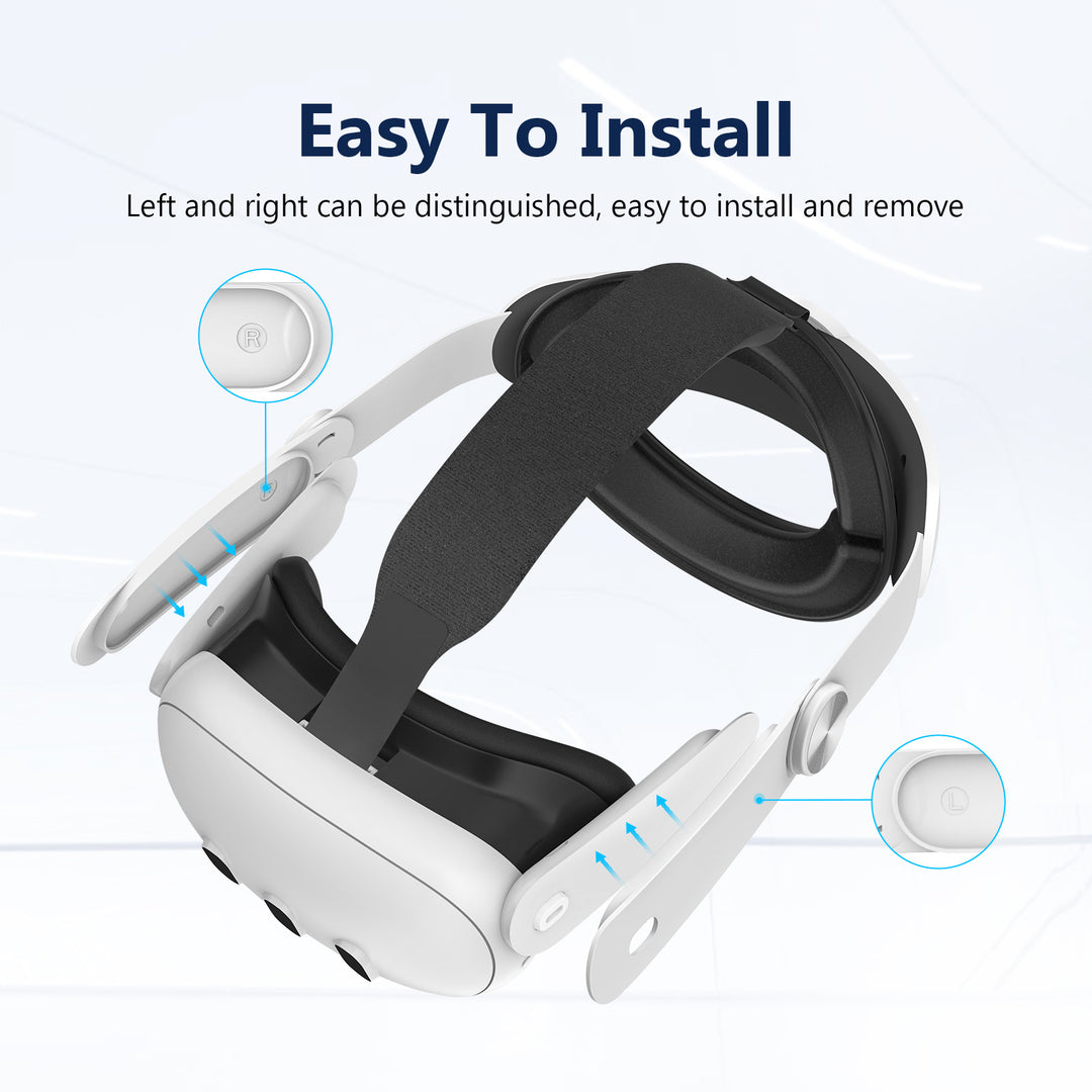 VR-Headset with Ergonomic Design Stornfield