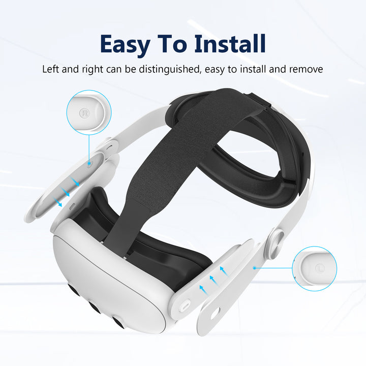VR-Headset with Ergonomic Design Stornfield