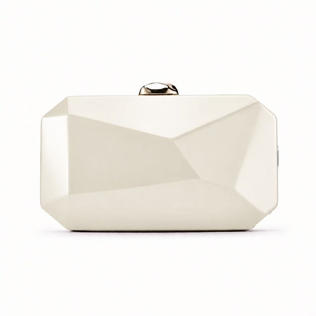 Geometric Acrylic Evening Clutch