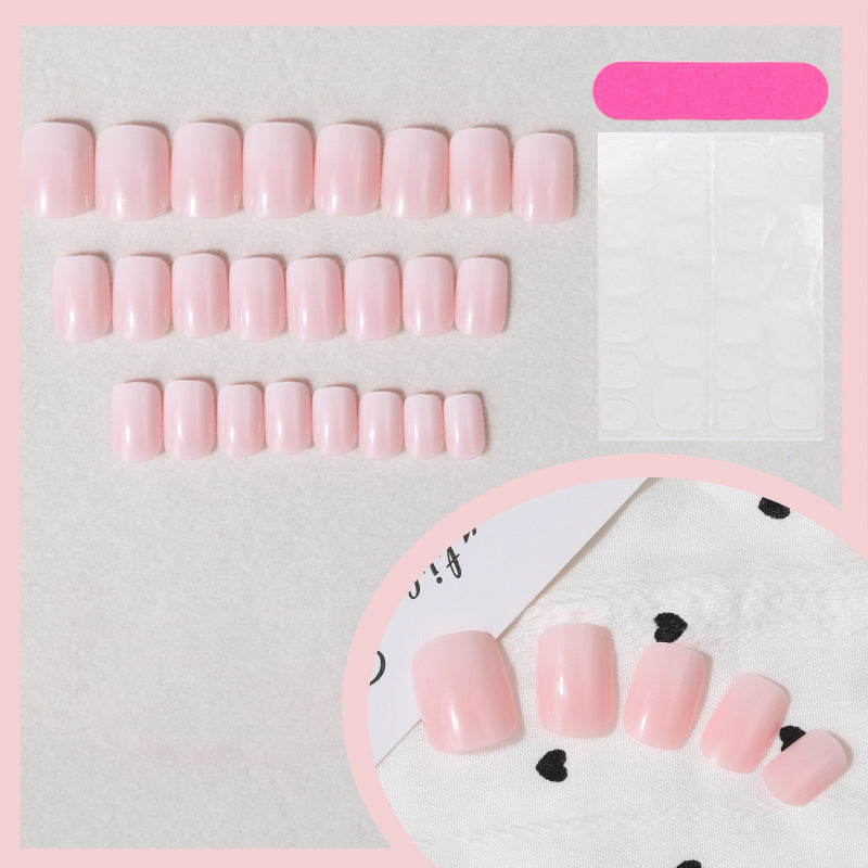 Ombre French Tip Press-On Nails Stornfield