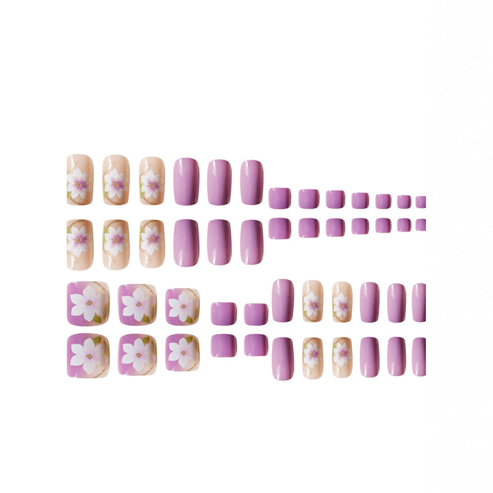 Premium Floral Design Pedicure Set Stornfield