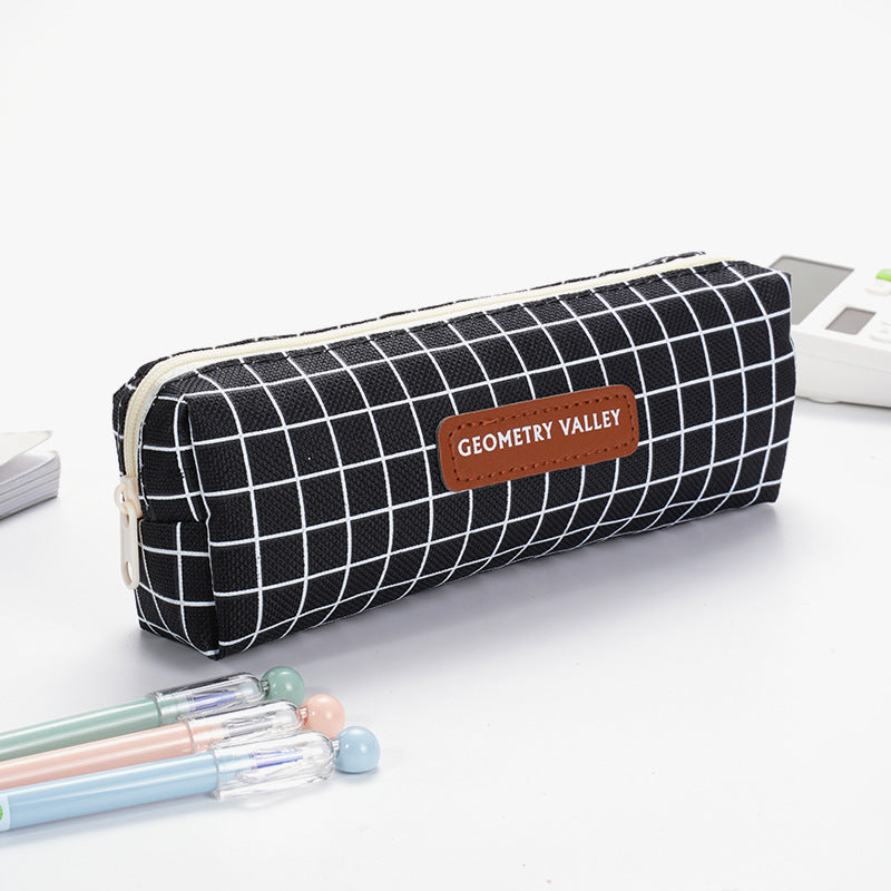 Geometric Print Pencil Case Stornfield