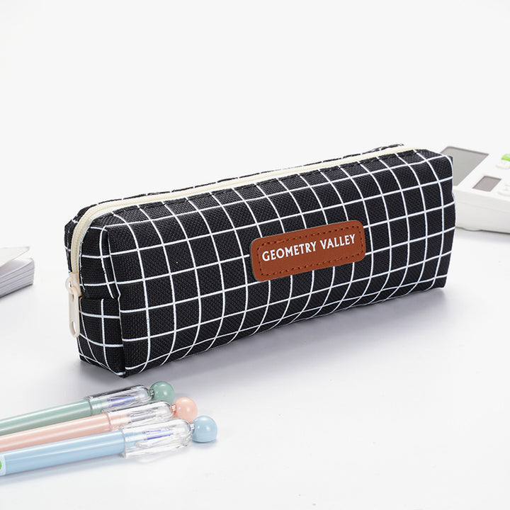 Geometric Print Pencil Case Stornfield