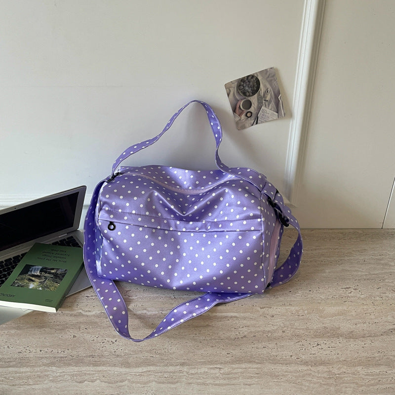 Fashionable sports and travel bag with dotted design Stornfield