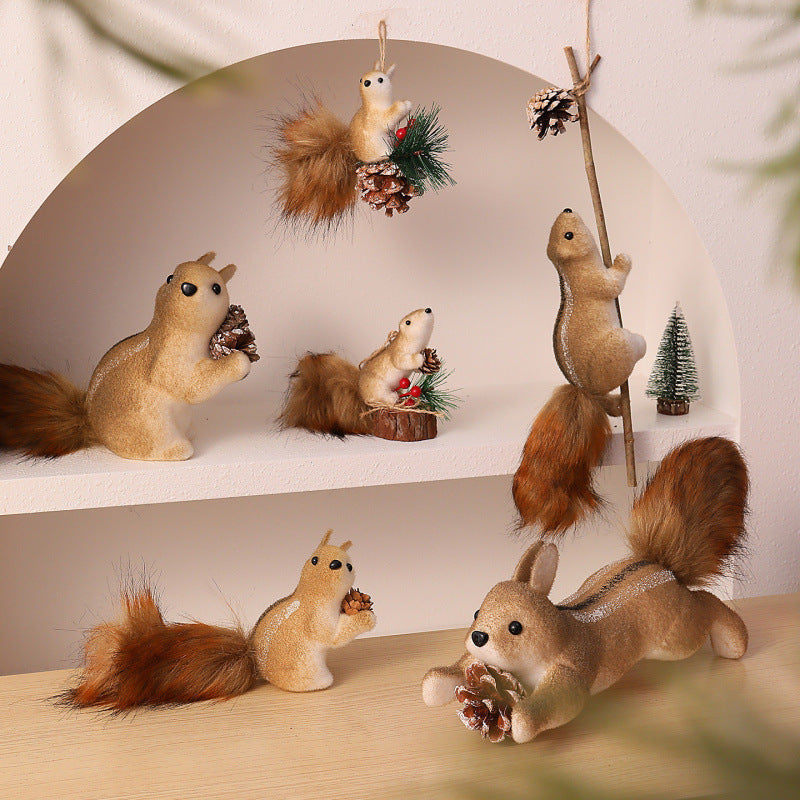 Cute decoration figure with squirrel motif Stornfield