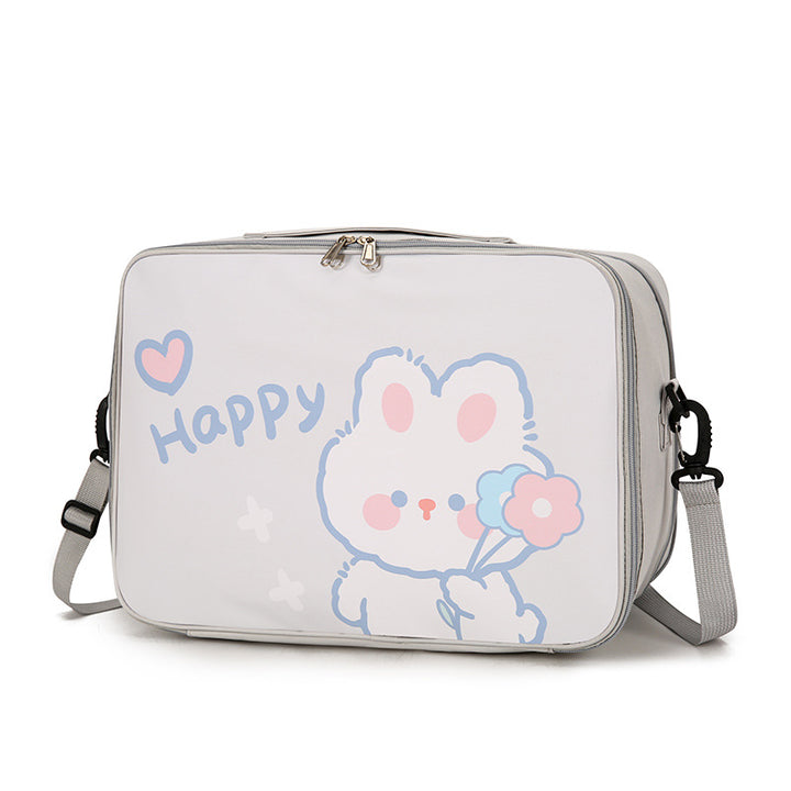 Cartoon Cat-Themed Travel Organizer