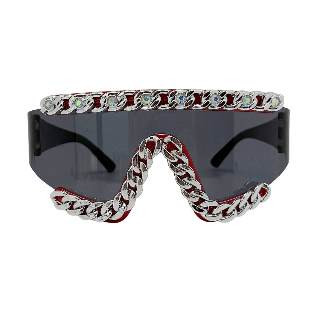 Ladies Fashion Sunglasses with Glamorous Crystal Embellishments Stornfield