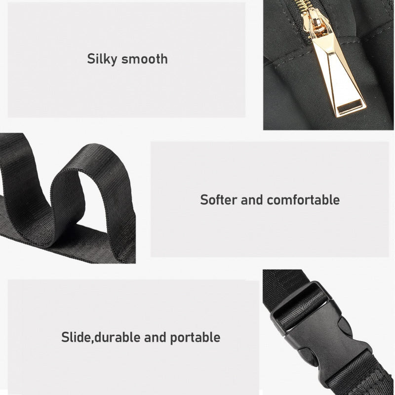 Hip bag with multifunctional compartment system Stornfield