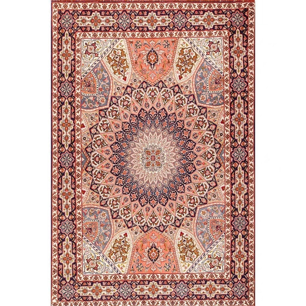 Vintage-Inspired Floral Area Rug