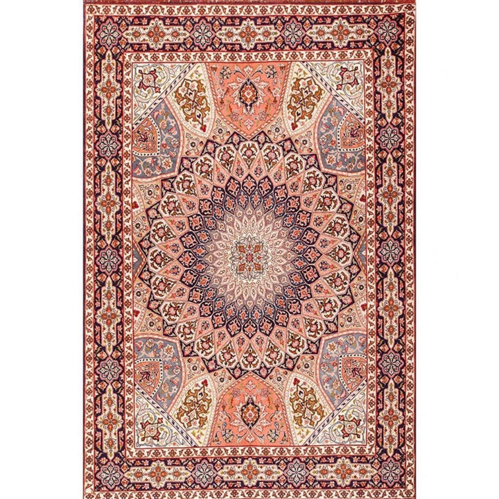 Vintage-Inspired Floral Area Rug