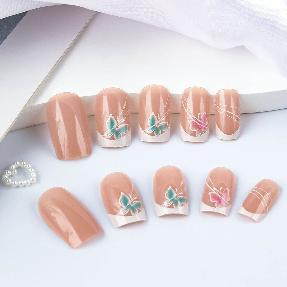 Elegant Floral Design Nail Art Set Stornfield