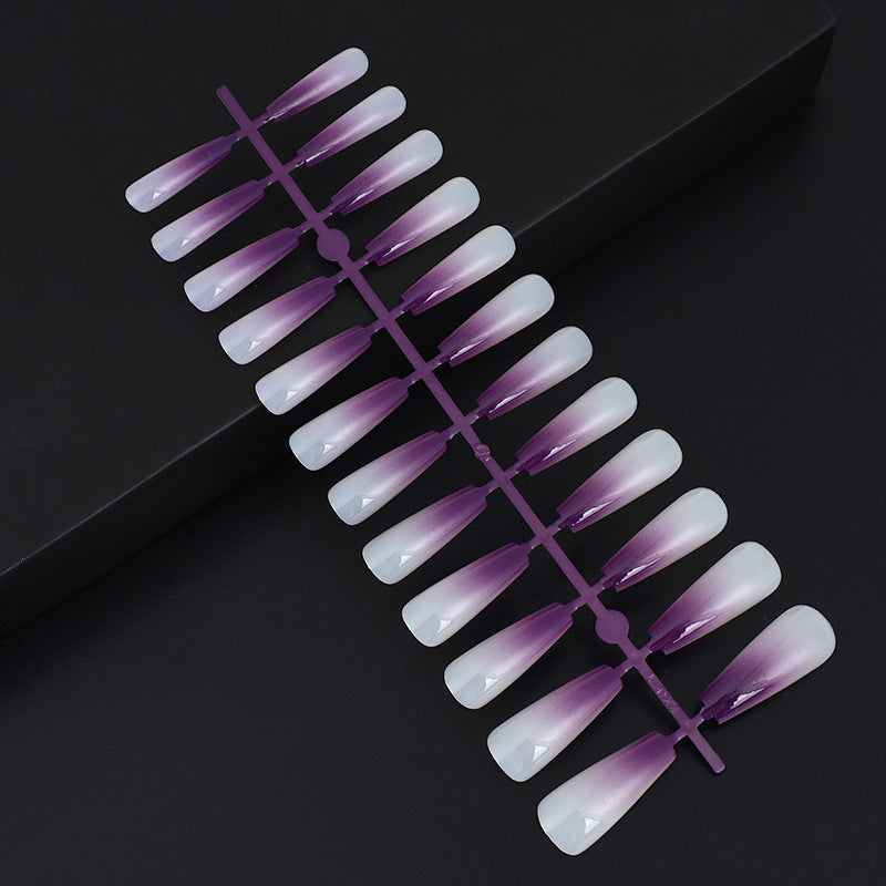Artificial nails in elegant ombre design Stornfield