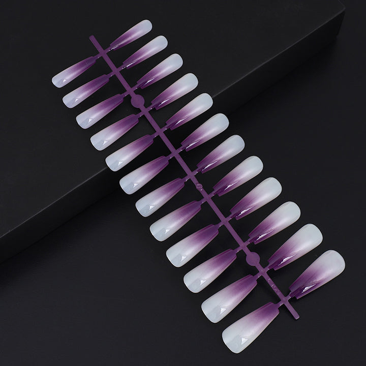 Artificial nails in elegant ombre design Stornfield